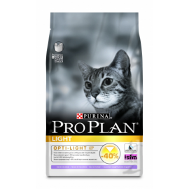 PURINA-PRO PLAN Light - (Корм для кошек с избыточным весом и склонных к полноте с индейкой и рисом)